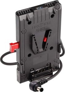 V-lock Power adapter plate; USB Output 5.1V / 2.1A; 3 x D-Tap Output 14.8V / 5A;  50cm Breakway Cable with Sony FX9 type Conector 1