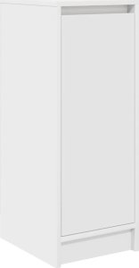 Szafka na buty Biała 29,5x34x76 cm Drewno klejone 2