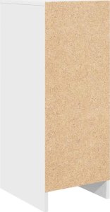 Szafka na buty Biała 29,5x34x76 cm Drewno klejone 8