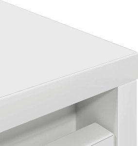Szafka na buty Biała 29,5x34x76 cm Drewno klejone 10