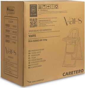 KRZESEŁKO DO KARMIENIA VARS GREY 5