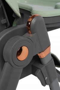 Caretero Krzesełko do karmienia Vars miętowe 8