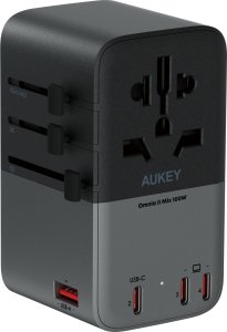 Ładowarka turystyczna AUKEY PA-TA09A GaN 100W USB 1