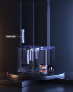 Ładowarka turystyczna AUKEY PA-TA09A GaN 100W USB 2