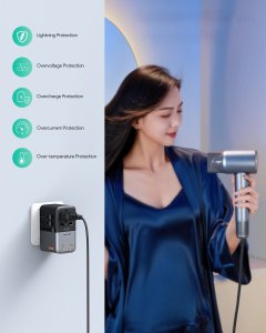 Ładowarka turystyczna AUKEY PA-TA09A GaN 100W USB 4