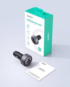 Ładowarka Aukey CC-P1 1x USB-A 2x USB-C 6.6 A 7