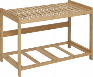 Ławka do łazienki TIDY BOX, 2 pojemniki do przechowywania, 66,8 x 44 x 35 cm 3