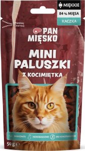 Przysmak dla kota Mini paluszki Kaczka z kocimiętką (dorosły) 50g 1