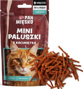 Przysmak dla kota Mini paluszki Kaczka z kocimiętką (dorosły) 50g 2