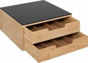 Pojemnik na kapsułki do kawy BLACK BAMBOO 2