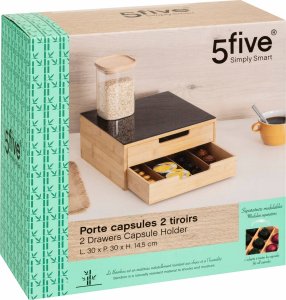 Pojemnik na kapsułki do kawy BLACK BAMBOO 5