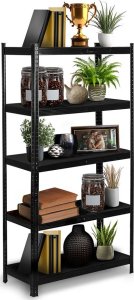 Regał metalowy magazynowy 180 x 90 x 40 cm Humberg HR-851 czarny 5