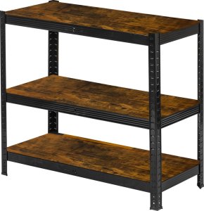 Regał metalowy magazynowy 180 x 90 x 40 cm Humberg HR-852 czarny 3