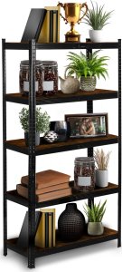 Regał metalowy magazynowy 180 x 90 x 40 cm Humberg HR-852 czarny 5