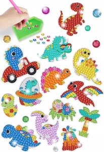 Zestaw do zawieszek dinozaury 2