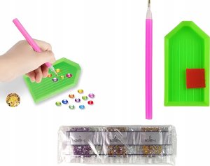 Zestaw do zawieszek dinozaury 3