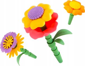 Klocki Konstrukcyjne Zestaw OgrÃ³d 158 el. motyle 8