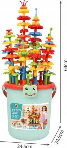 Clics Klocki Konstrukcyjne Zestaw OgrÃ³d 172 el. Wiaderko 2