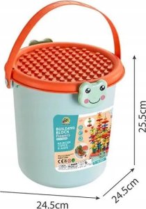 Clics Klocki Konstrukcyjne Zestaw OgrÃ³d 172 el. Wiaderko 3