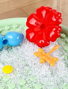 Clics Klocki Konstrukcyjne Zestaw OgrÃ³d 172 el. Wiaderko 4