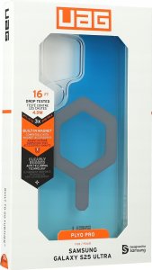 UAG Urban Armor Gear futerał PLYO PRO z wbudowanym modułem magnetycznym do SAMSUNG S25 Ultra 5G blue ombre 2