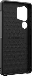 UAG Urban Armor Gear futerał METROPOLIS LT MAGNET z wbudowanym modułem magnetycznym do SAMSUNG S25 Ultra 5G kevlar black 4