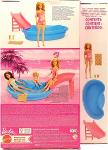 Barbie Basen + Lalka Zestaw HRJ74 3