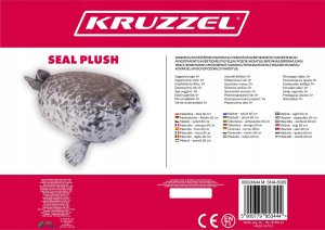 Maskotka - foka 60 cm Kruzzel 24644 1