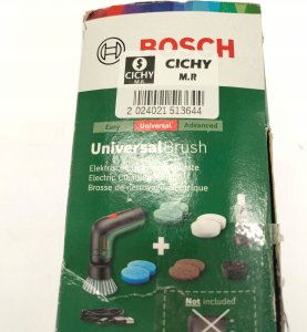 Bosch UniversalBrush akumulátorový čisticí kartáč s příslušenstvím 9