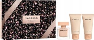 Set Narciso Rodriguez: Narciso Poudree, Eau De Parfum, For Women, 50 ml + Narciso Poudree, Hydrating, Body Lotion, 50 ml + Narciso Poudree, Cleansing, Shower Gel, All Over The Body, For All Skin Types, 50 ml For Men 1