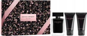 Set Narciso Rodriguez: For Her, Eau De Toilette, For Women, 50 ml + For Her, Hydrating, Body Lotion, 50 ml + For Her, Cleansing, Shower Gel, All Over The Body, For All Skin Types, 50 ml For Women 1