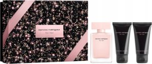 Set Narciso Rodriguez: For Her, Eau De Parfum, For Women, 50 ml + For Her, Hydrating, Body Lotion, 50 ml + For Her, Cleansing, Shower Gel, All Over The Body, For All Skin Types, 50 ml For Women 1