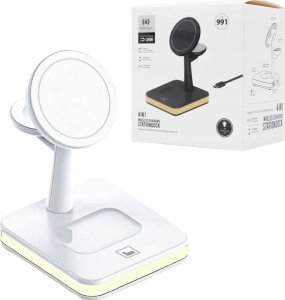 Ładowarka Kaku ECONOMY* BEZPRZEWODOWA ŁADOWARKA MAGNETYCZNA 30W 3W1 DO TELEFONU 2