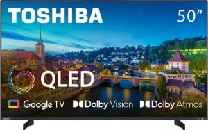 Telewizor Toshiba 50QG5E63DG QLED 50'' 4K Ultra HD Google TV 1