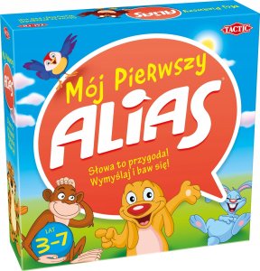 Mój pierwszy Alias Słowa to przygoda! Wymyślaj i baw się! gra 59983 TACTIC 1