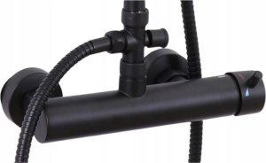 Zestaw prysznicowy natrysk bateria z deszczownicą słuchawka wąż do kabiny 5