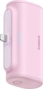 Powerbank OS-Baseus Compact IP 5000mAh 20W (różowy) 2