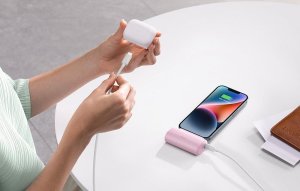 Powerbank OS-Baseus Compact IP 5000mAh 20W (różowy) 8