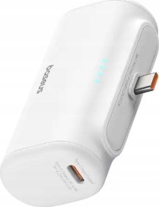 Powerbank Baseus Compact 5000mAh, 20W, USB-C (biały) 1