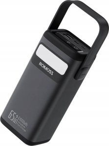 Powerbank Romoss PMT40  40000mAh 65W (czarny) 2