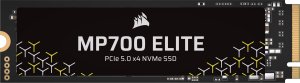 Dysk SSD Corsair MP700 Elite 1TB M.2 2280 PCI-E x4 Gen5 NVMe (CSSD-F1000GBMP700ENH) 1