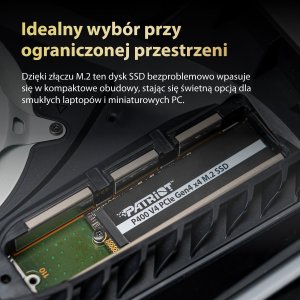 Dysk SSD Patriot P400 V4 500GB M.2 2280 PCI-E x4 Gen4 NVMe (P400VP500GM28H) 7