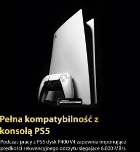 Dysk SSD Patriot P400 V4 1TB M.2 2280 PCI-E x4 Gen4 NVMe (P400VP1TBM28H) 10