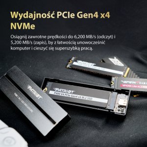 Dysk SSD Patriot P400 V4 1TB M.2 2280 PCI-E x4 Gen4 NVMe (P400VP1TBM28H) 6