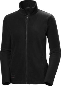 Women's sweater HELLY HANSEN Manchester 2.0 Fleece JKT, black 2XL 1