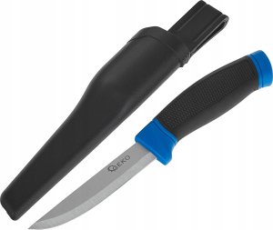 Nóż finka taktyczny 215/105mm z kaburą BLACK SURVIVAL SERIES (12/48) 2