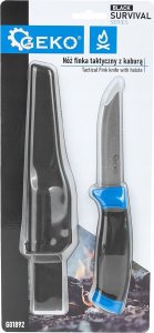 Nóż finka taktyczny 215/105mm z kaburą BLACK SURVIVAL SERIES (12/48) 8