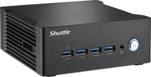 Shuttle Nano PC NA10H Wielkość PC 1L Czarny 8845HS 3,8 GHz 1