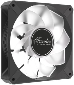 Wentylator Fander Wentylator Roxo P12 ARGB PWM PST Revers 120mm Czarny (FRX121) 3