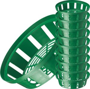 10x Koszyk okrągły na cebulki 18cm Osłonka do sadzenia 2